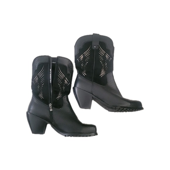 Ride Tecs Women's Fur Sided Cowgirl Boots 9.5‎ Designer Western Luxury Comfort